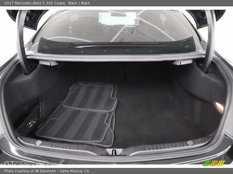 Black / Black 2017 Mercedes-Benz C 300 Coupe