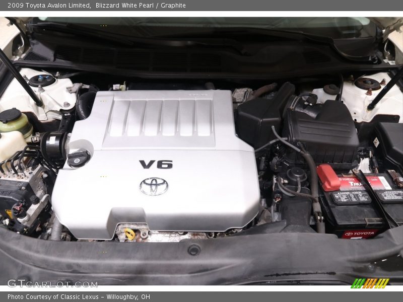 Blizzard White Pearl / Graphite 2009 Toyota Avalon Limited
