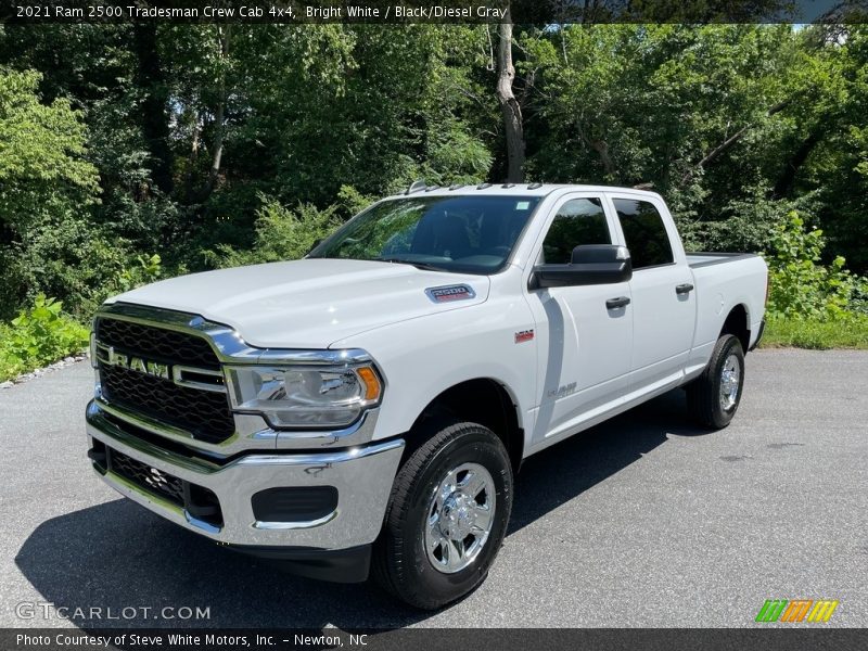 Bright White / Black/Diesel Gray 2021 Ram 2500 Tradesman Crew Cab 4x4