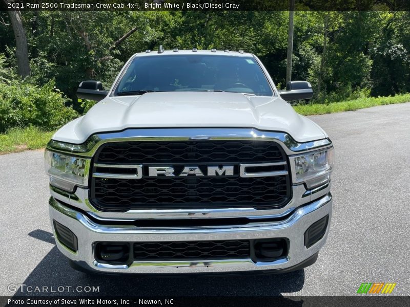 Bright White / Black/Diesel Gray 2021 Ram 2500 Tradesman Crew Cab 4x4