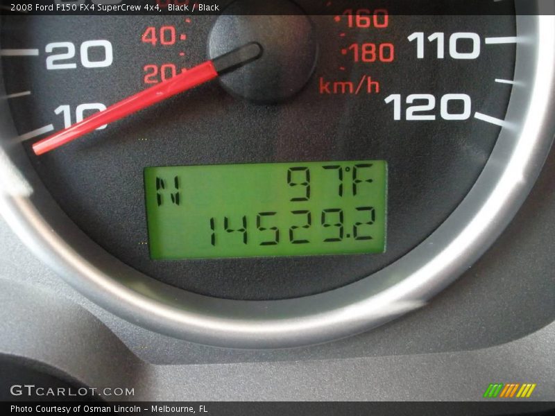 Black / Black 2008 Ford F150 FX4 SuperCrew 4x4