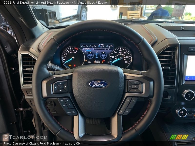  2021 Expedition Limited Stealth Package 4x4 Steering Wheel