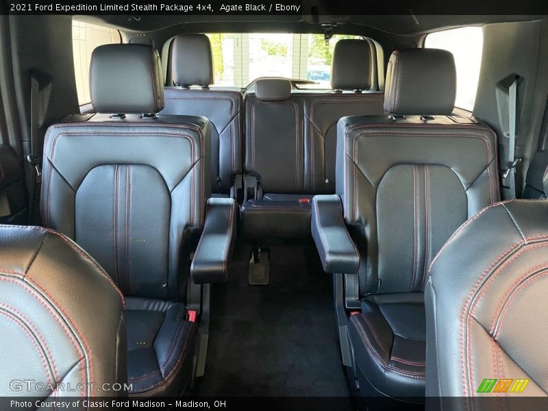 Rear Seat of 2021 Expedition Limited Stealth Package 4x4