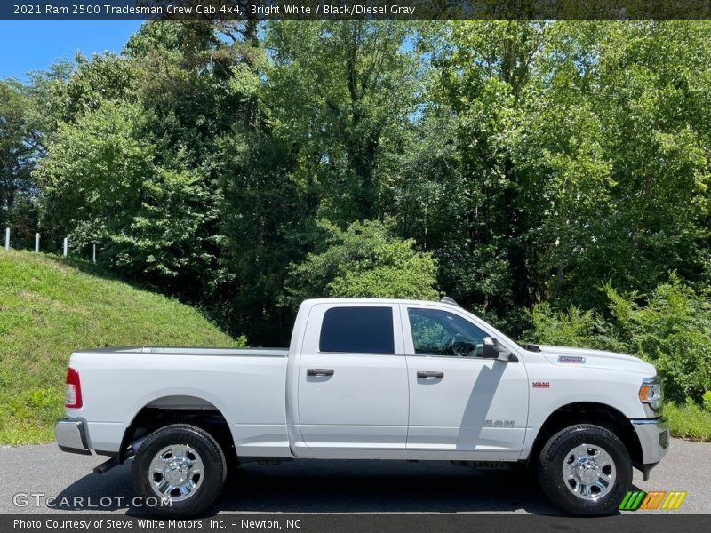 Bright White / Black/Diesel Gray 2021 Ram 2500 Tradesman Crew Cab 4x4