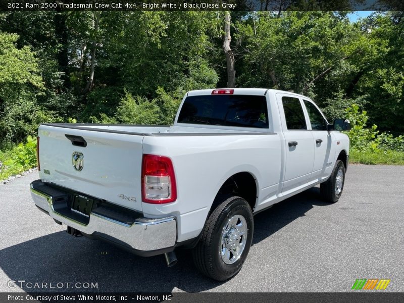 Bright White / Black/Diesel Gray 2021 Ram 2500 Tradesman Crew Cab 4x4
