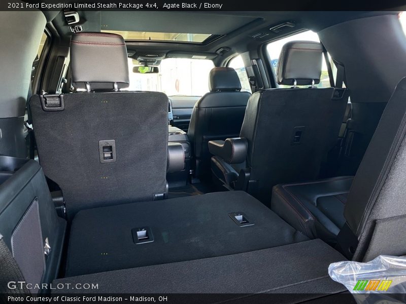 Rear Seat of 2021 Expedition Limited Stealth Package 4x4