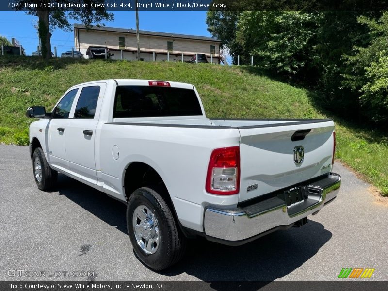 Bright White / Black/Diesel Gray 2021 Ram 2500 Tradesman Crew Cab 4x4