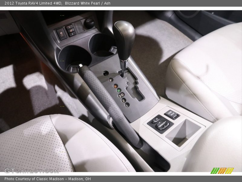 Blizzard White Pearl / Ash 2012 Toyota RAV4 Limited 4WD