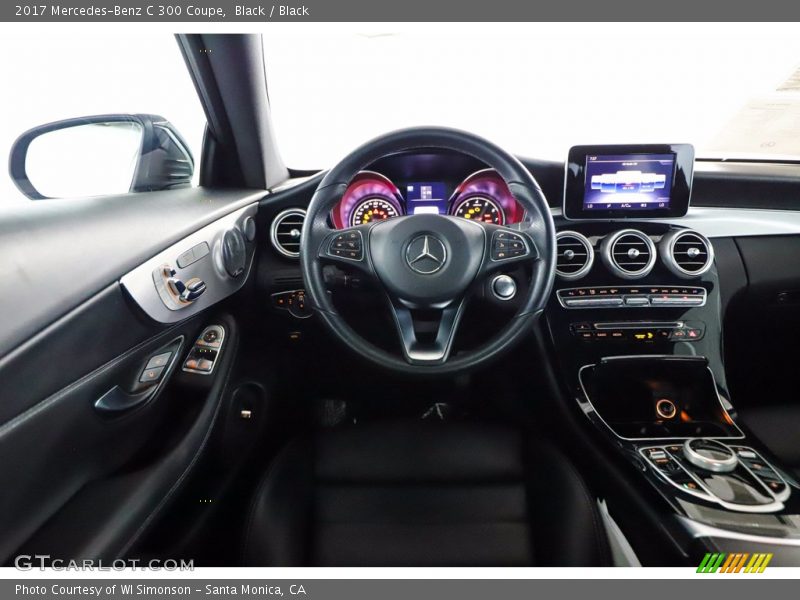 Black / Black 2017 Mercedes-Benz C 300 Coupe