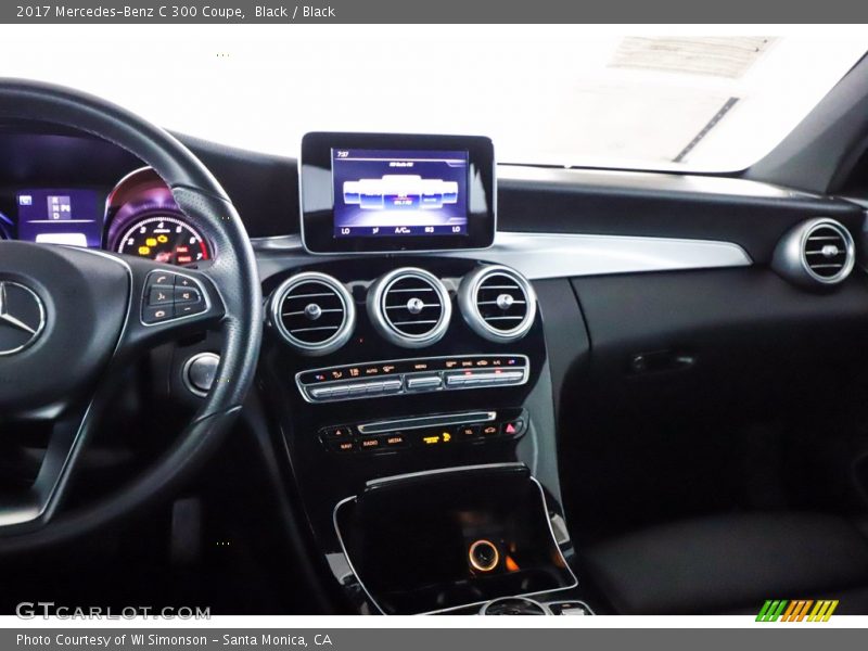 Black / Black 2017 Mercedes-Benz C 300 Coupe