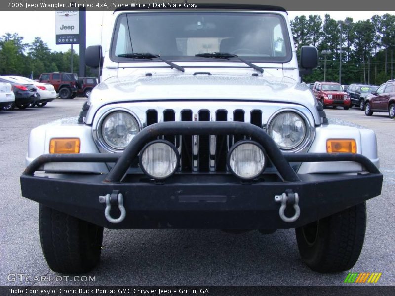 Stone White / Dark Slate Gray 2006 Jeep Wrangler Unlimited 4x4