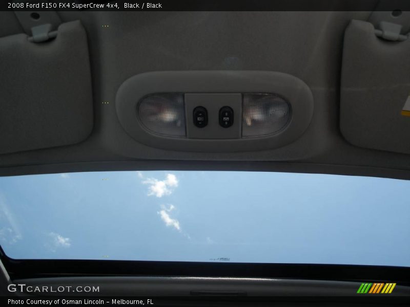 Black / Black 2008 Ford F150 FX4 SuperCrew 4x4