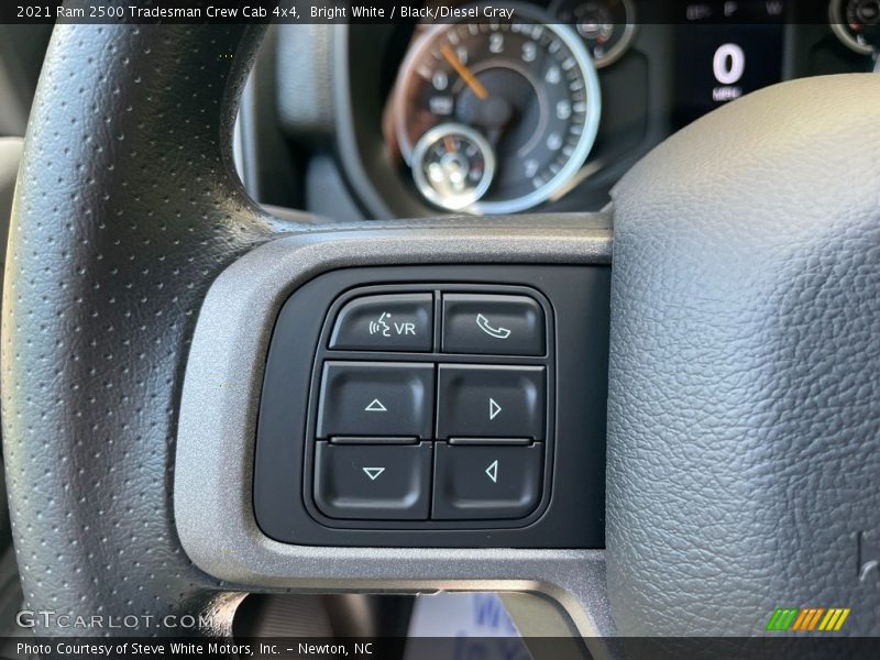 Bright White / Black/Diesel Gray 2021 Ram 2500 Tradesman Crew Cab 4x4