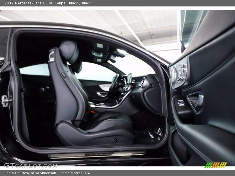 Black / Black 2017 Mercedes-Benz C 300 Coupe