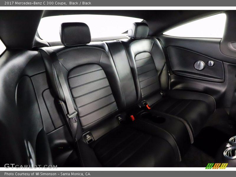 Black / Black 2017 Mercedes-Benz C 300 Coupe
