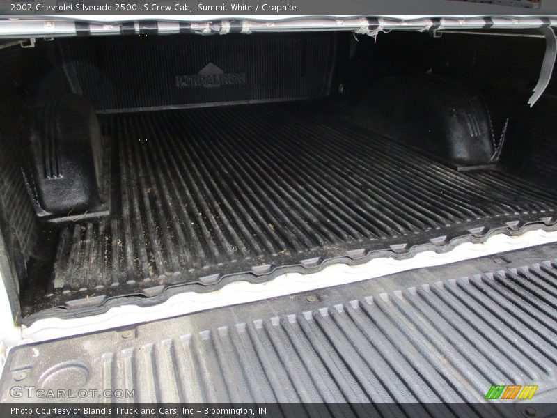 Summit White / Graphite 2002 Chevrolet Silverado 2500 LS Crew Cab