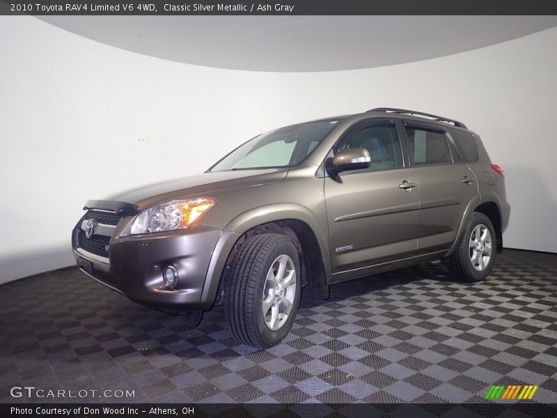 Classic Silver Metallic / Ash Gray 2010 Toyota RAV4 Limited V6 4WD