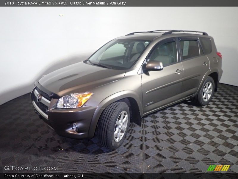 Classic Silver Metallic / Ash Gray 2010 Toyota RAV4 Limited V6 4WD