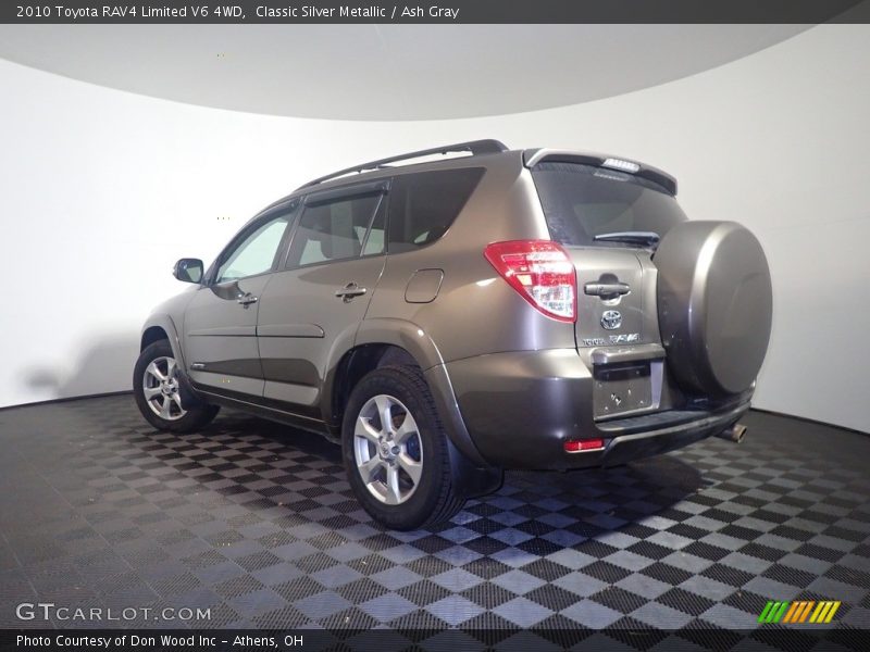 Classic Silver Metallic / Ash Gray 2010 Toyota RAV4 Limited V6 4WD