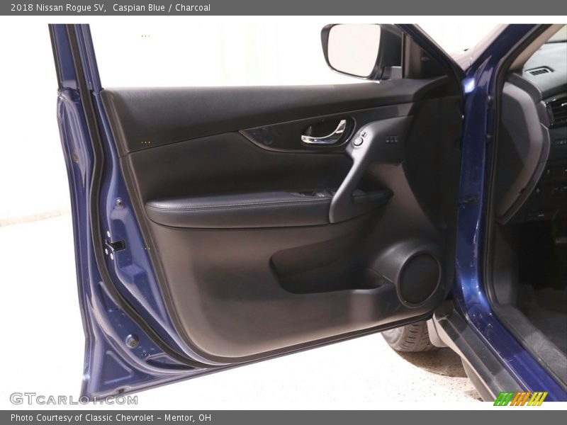 Caspian Blue / Charcoal 2018 Nissan Rogue SV