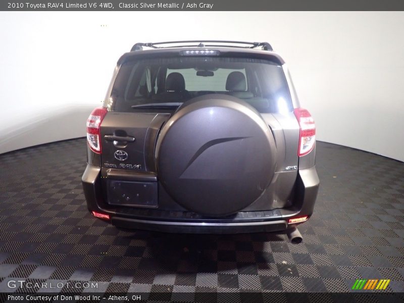 Classic Silver Metallic / Ash Gray 2010 Toyota RAV4 Limited V6 4WD
