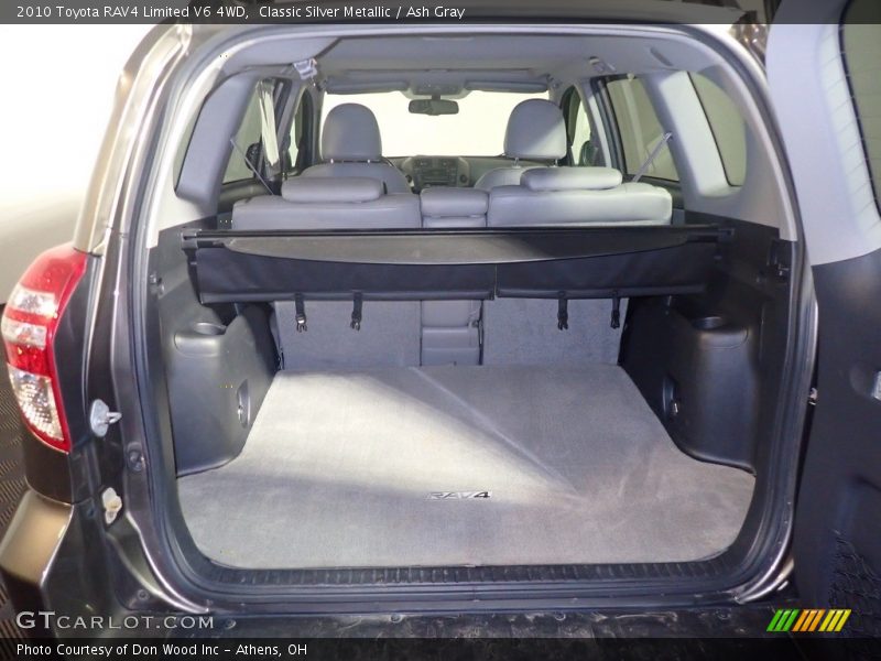 Classic Silver Metallic / Ash Gray 2010 Toyota RAV4 Limited V6 4WD