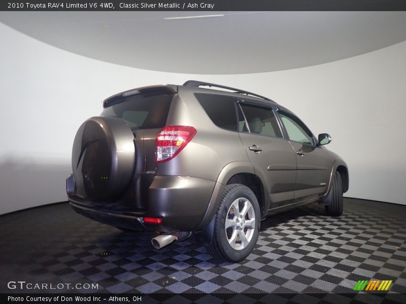 Classic Silver Metallic / Ash Gray 2010 Toyota RAV4 Limited V6 4WD