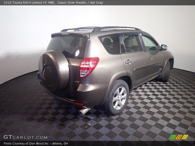 Classic Silver Metallic / Ash Gray 2010 Toyota RAV4 Limited V6 4WD