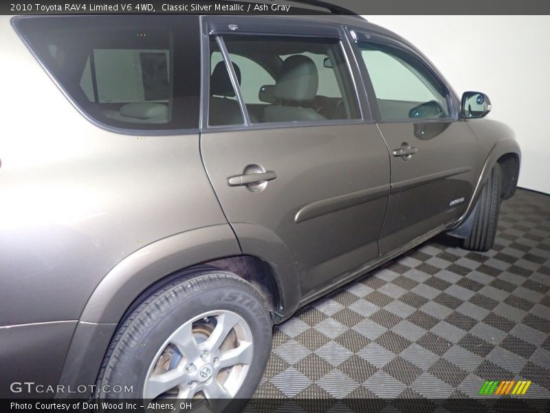 Classic Silver Metallic / Ash Gray 2010 Toyota RAV4 Limited V6 4WD