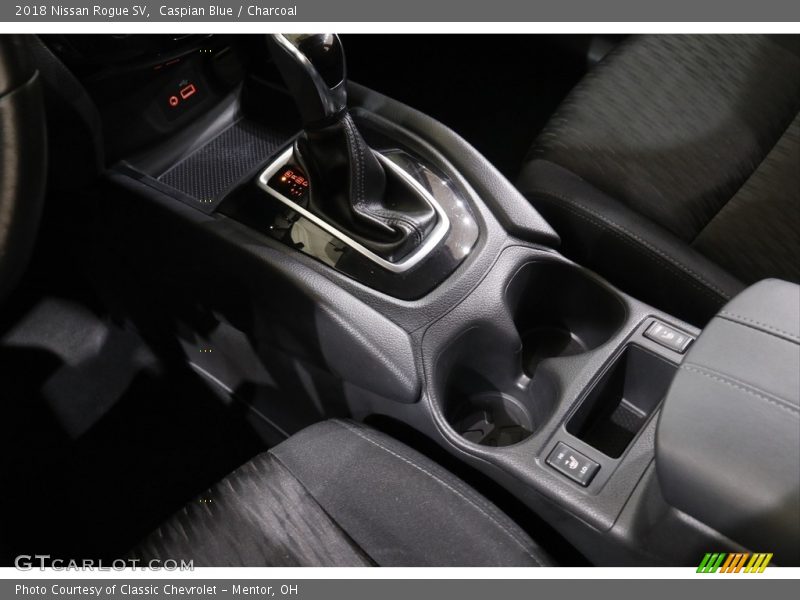 Caspian Blue / Charcoal 2018 Nissan Rogue SV