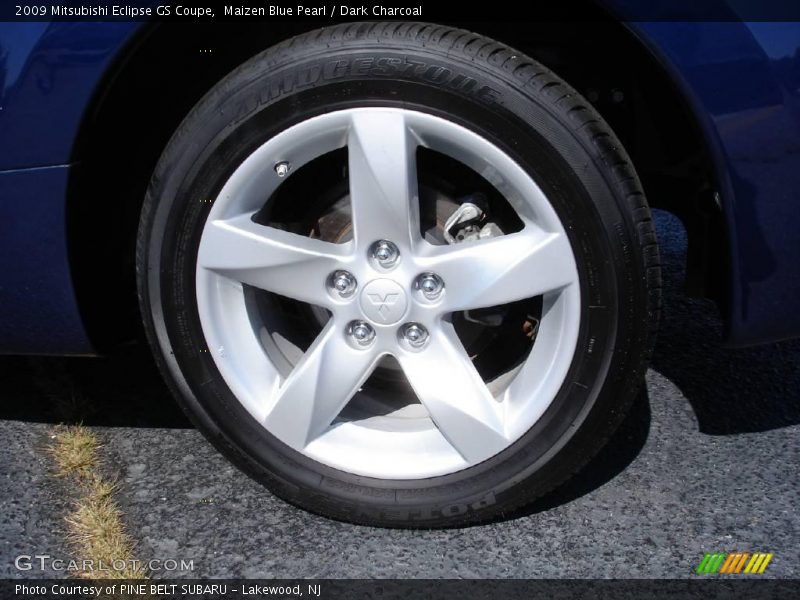Maizen Blue Pearl / Dark Charcoal 2009 Mitsubishi Eclipse GS Coupe