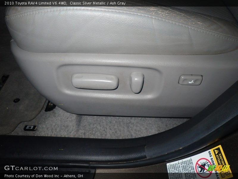 Classic Silver Metallic / Ash Gray 2010 Toyota RAV4 Limited V6 4WD