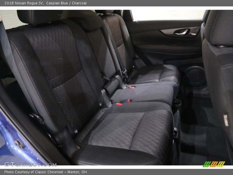 Caspian Blue / Charcoal 2018 Nissan Rogue SV