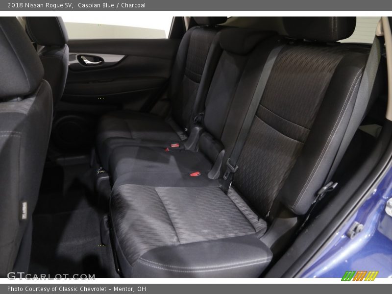 Caspian Blue / Charcoal 2018 Nissan Rogue SV