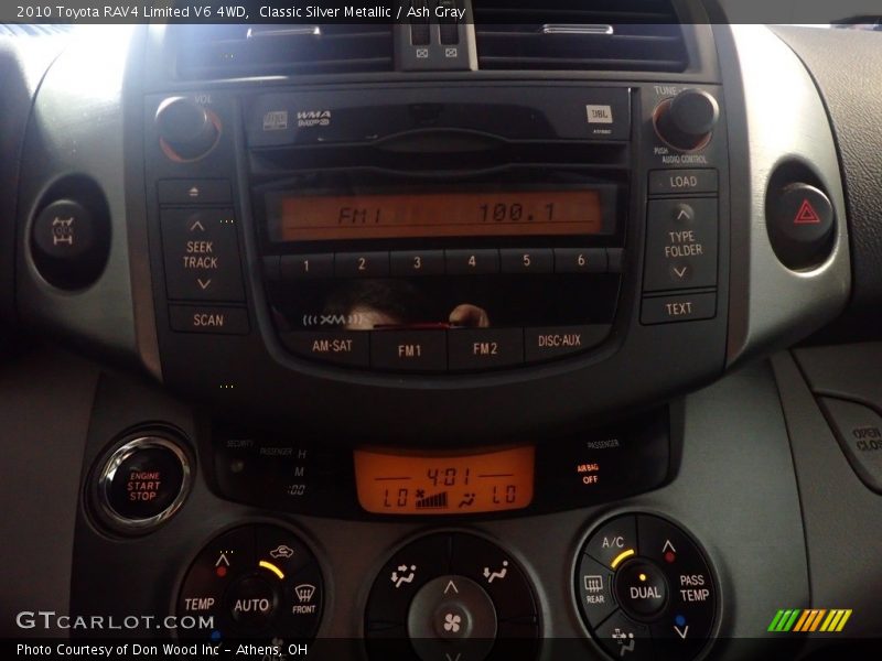 Classic Silver Metallic / Ash Gray 2010 Toyota RAV4 Limited V6 4WD