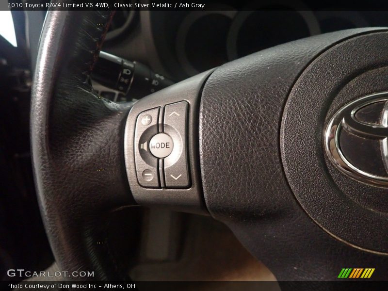 Classic Silver Metallic / Ash Gray 2010 Toyota RAV4 Limited V6 4WD
