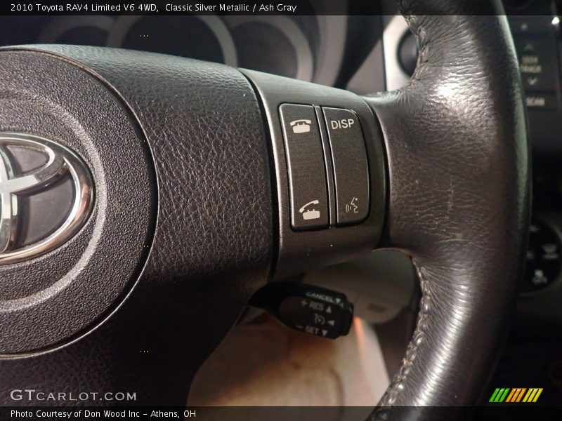Classic Silver Metallic / Ash Gray 2010 Toyota RAV4 Limited V6 4WD