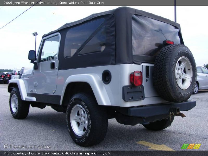 Stone White / Dark Slate Gray 2006 Jeep Wrangler Unlimited 4x4