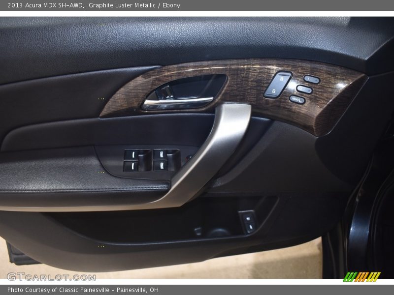 Graphite Luster Metallic / Ebony 2013 Acura MDX SH-AWD