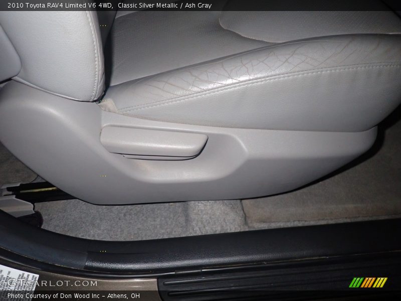 Classic Silver Metallic / Ash Gray 2010 Toyota RAV4 Limited V6 4WD