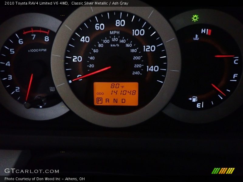 Classic Silver Metallic / Ash Gray 2010 Toyota RAV4 Limited V6 4WD