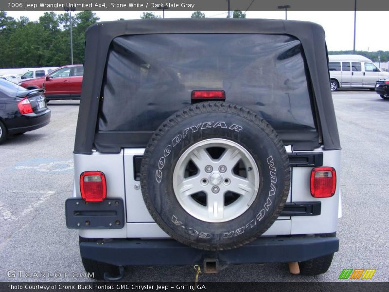 Stone White / Dark Slate Gray 2006 Jeep Wrangler Unlimited 4x4