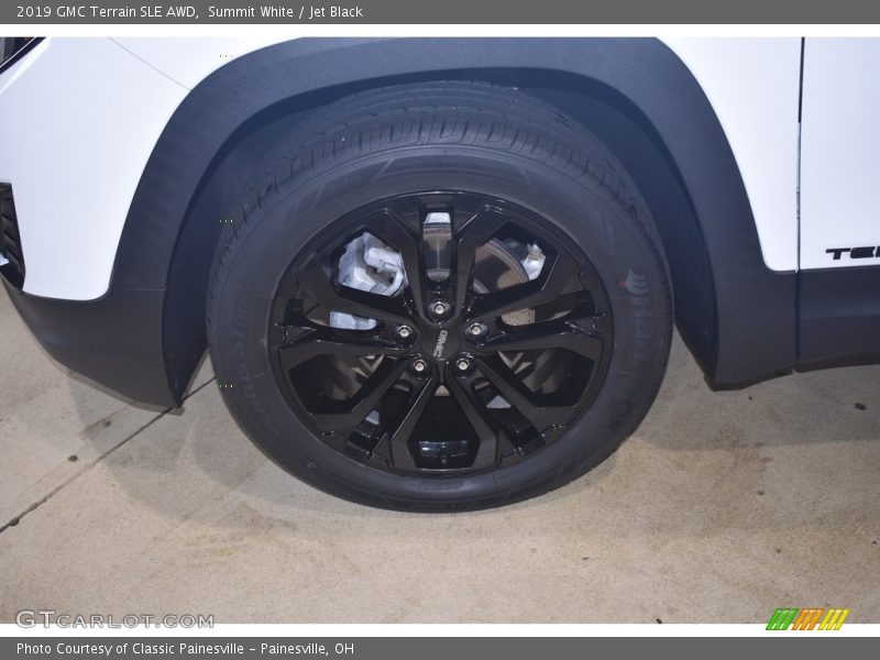 Summit White / Jet Black 2019 GMC Terrain SLE AWD