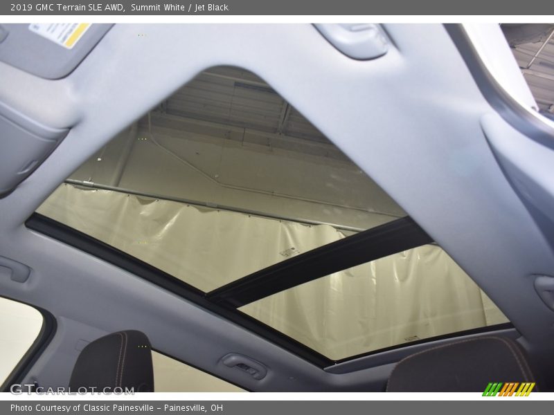 Summit White / Jet Black 2019 GMC Terrain SLE AWD