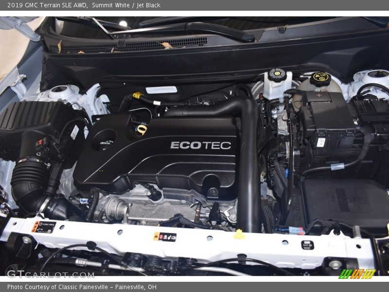 Summit White / Jet Black 2019 GMC Terrain SLE AWD