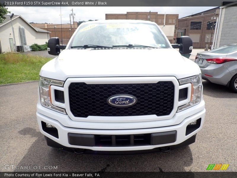 Oxford White / Black 2019 Ford F150 STX SuperCrew 4x4