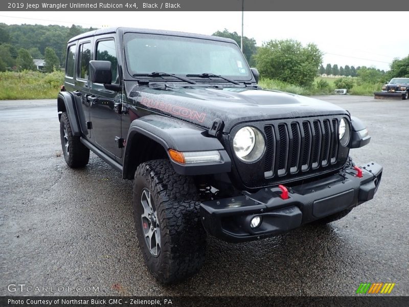 Black / Black 2019 Jeep Wrangler Unlimited Rubicon 4x4