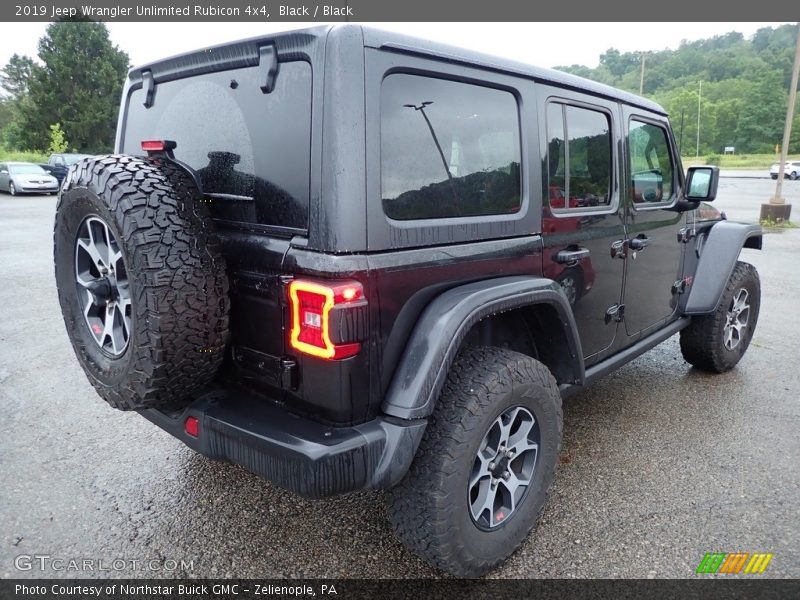 Black / Black 2019 Jeep Wrangler Unlimited Rubicon 4x4