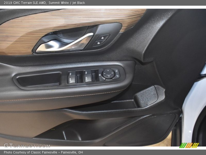 Summit White / Jet Black 2019 GMC Terrain SLE AWD