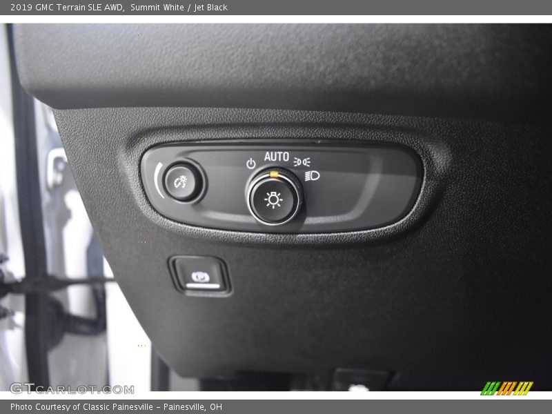 Summit White / Jet Black 2019 GMC Terrain SLE AWD